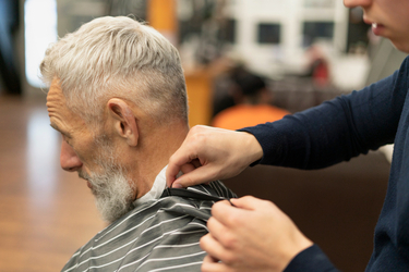 corte platinado de cabelo